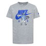 Camiseta de Manga Corta Infantil Nike Air Boxy Gris claro 8 Años