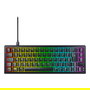 Cherry K5V2 RGB MX2A RED Teclado Gaming Compacto 65% QWERTZ Español USB con Interruptores Mecánicos Retroiluminación LED RGB Negro