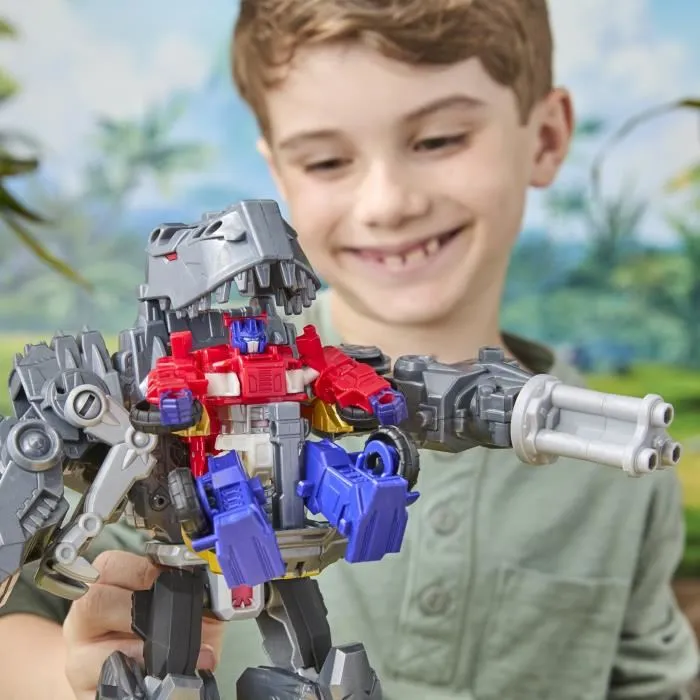 Hasbro Transformers Grimlock Bite and Battle Figura de 9 Pulgadas Cyberworld para Niños a Partir de 6 Años HASG07485L0 Hasbro Transformers Grimlock Bite and Battle Figura de 9 Pulgadas Cyberworld para Niños a Partir de 6 Años HASG07485L0
