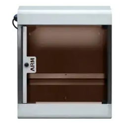 TECNO SISTEMA Esterilizador de Cuchillos UV con Temporizador, 57.5 cm Alto, Puerta Transparente Magnética, 440 x 125 mm Base