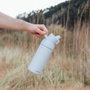QUOKKA Botella Termo para Niños 700ml, Acero Inoxidable con Sipper Tide Gray