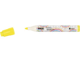 Kreul Rotulador para textil translúcido amarillo neón punta bala 2-4mm