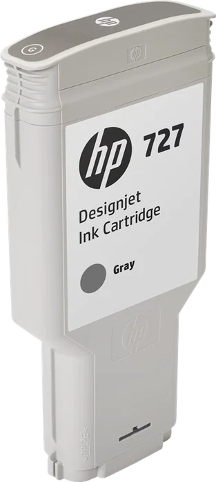 HP Cartucho de tinta DesignJet 727 Gris 300ml F9J80A