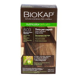 BIOKAP Tinte Rubio Claro Natural 8.03 140Ml Delicato