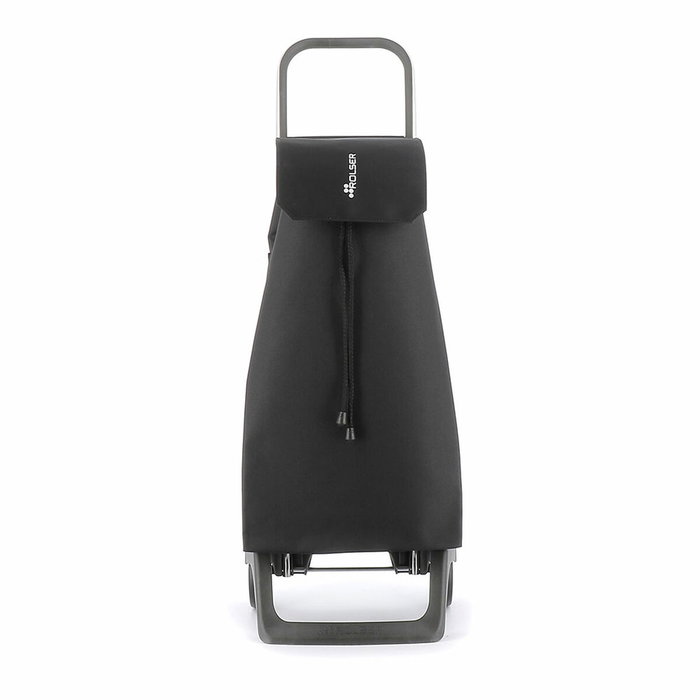 Rolser Carro de la Compra Jet LN Joy Negro, 2 Ruedas, Plegable