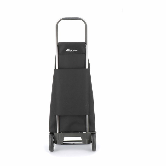 Rolser Carro de la Compra Jet LN Joy Negro, 2 Ruedas, Plegable