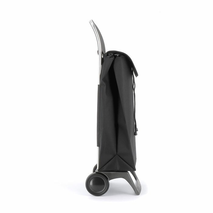 Rolser Carro de la Compra Jet LN Joy Negro, 2 Ruedas, Plegable