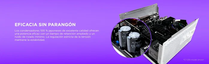 NZXT C1000 Gold 1000 W ATX 3.1 Negro NZXT C1000 Gold 1000 W ATX 3.1 Negro