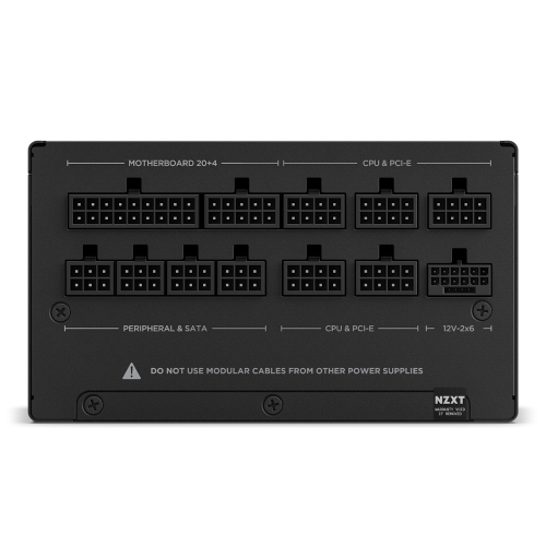 NZXT C1000 Gold Fuente de Alimentación 1000W 80 Plus Gold ATX Negra Completamente Modular NZXT C1000 Gold Fuente de Alimentación 1000W 80 Plus Gold ATX Negra Completamente Modular