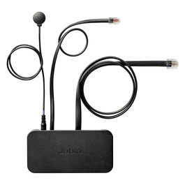 Jabra 14201-20 EHS-Adapterkabel Link para Auriculares Avaya 1608, 1616, 2410, 5410, 5420, 5610, 6224d+m | Negro