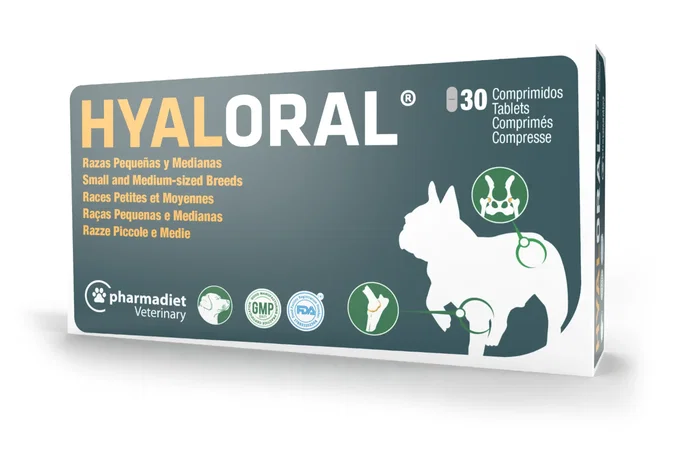 Pharmadiet HYALORAL Razas Pequeñas y Medianas 30 Comprimidos