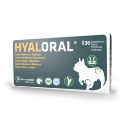 Hyaloral Suplemento Articular para Razas Pequeñas y Medianas - 30 Comprimidos