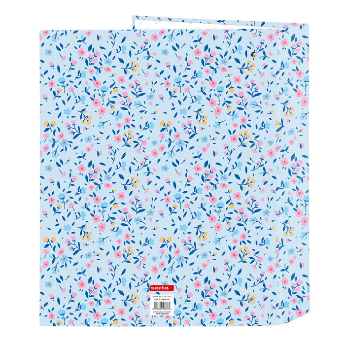 Carpeta de anillas Vicky Martín Berrocal Paraíso Azul Rosa A4 27 x 33 x 6 cm Carpeta de anillas Vicky Martín Berrocal Paraíso Azul Rosa A4 27 x 33 x 6 cm