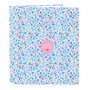 Carpeta de anillas Vicky Martín Berrocal Paraíso Azul Rosa A4 27 x 33 x 6 cm