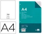 Liderpapel Recambio A4 100 Hojas 100gr Liso 4 Taladros Doble Margen