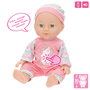COLORBABY'S Bebé con accesorios y sonido