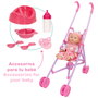 COLORBABY'S Bebé con accesorios y sonido