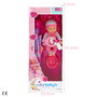 COLORBABY'S Bebé con accesorios y sonido