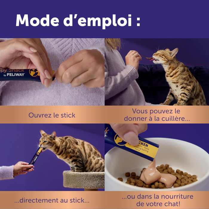 Feliway Happy Snack Pollo 24 sticks Feliway Happy Snack Pollo 24 sticks