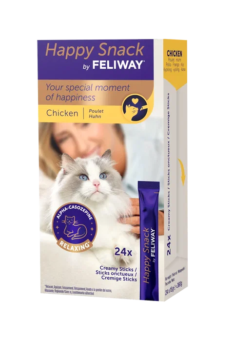 Feliway Happy Snack Pollo 24 sticks Feliway Happy Snack Pollo 24 sticks