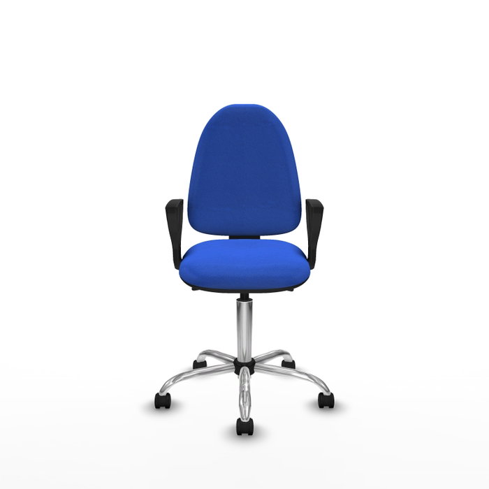 PIQUERAS Y CRESPO Silla de oficina Aýna Azul con mecanismo Asincro