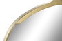 DKD Home Decor Espejo de Metal Dorado 43x2x29 cm