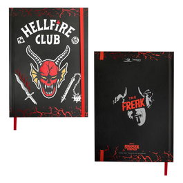 Stranger Things Cuaderno del Club del Fuego Infernal