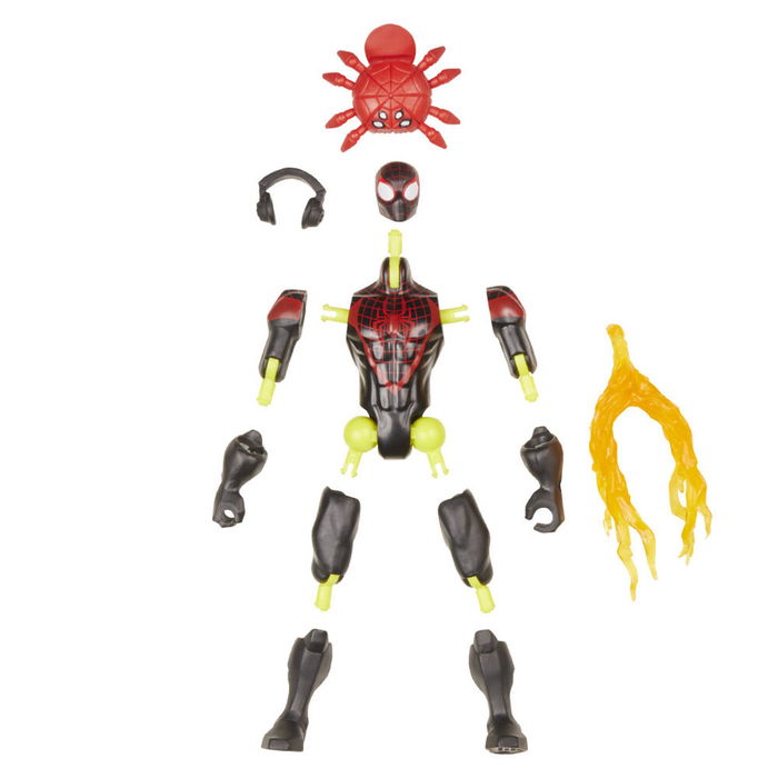 Hasbro Figura Miles Morales Mix Mashers Marvel 12cm Articulada