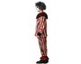 Disfraz Payaso Rojo con Camiseta y Pantalón Rayas Halloween Hombre Adulto Talla XL