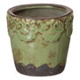 Ixia Macetero Pistacho Cerámica Decoración 11,50 x 11,50 x 11 cm