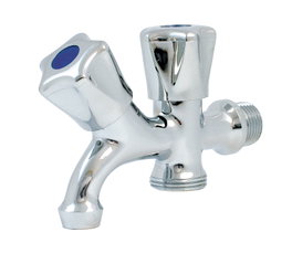 Grifo de lluvia para lavadora doble 1/2-3/4 JG098V
