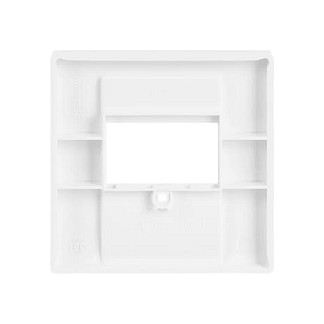 BUSCH-JAEGER BJ 1766-84 Abdeckung para TAE de Datos y Comunicación, Color Blanco de Estudio