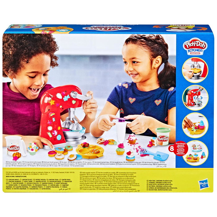 Play-Doh Batidora Mágica F4718 Hasbro Juego de Plastilina para Crear Pastelitos y Galletas