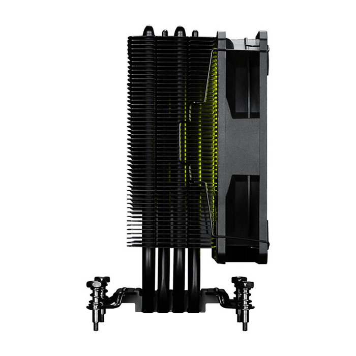 MSI MAG CoreFrozr AA13 Sistema Refrigeración Híbrido CPU 12 cm Negro PWM, 62.6 CFM, 240W TDP, LGA 1851/1700/AM4/AM5, RGB LED, AA13