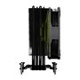 MSI MAG CoreFrozr AA13 Sistema Refrigeración Híbrido CPU 12 cm Negro PWM, 62.6 CFM, 240W TDP, LGA 1851/1700/AM4/AM5, RGB LED, AA13