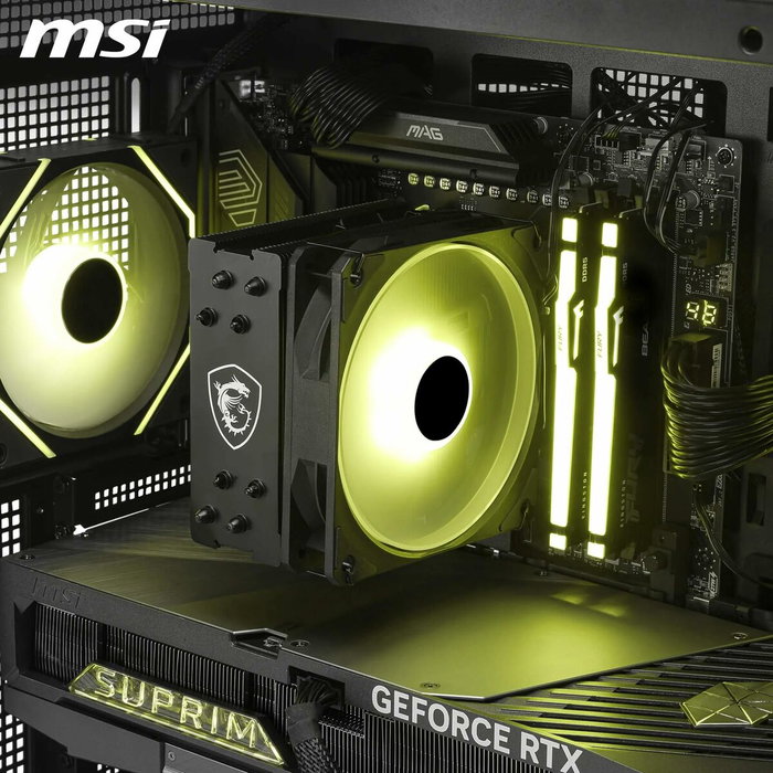MSI MAG COREFROZR AA13 Sistema de refrigeración híbrido Negro