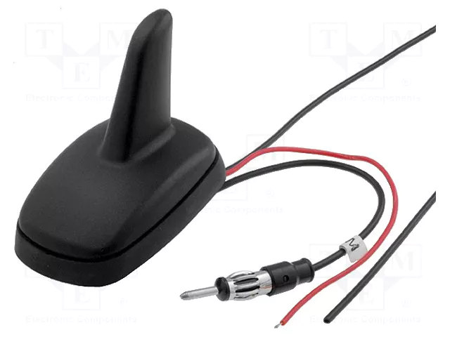 4CARMEDIA Antena Shark para Automóviles AM/FM/GPS