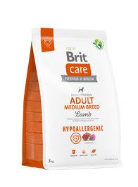 Brit Care Pienso para Perros Adultos Raza Mediana Cordero y Arroz 3 kg