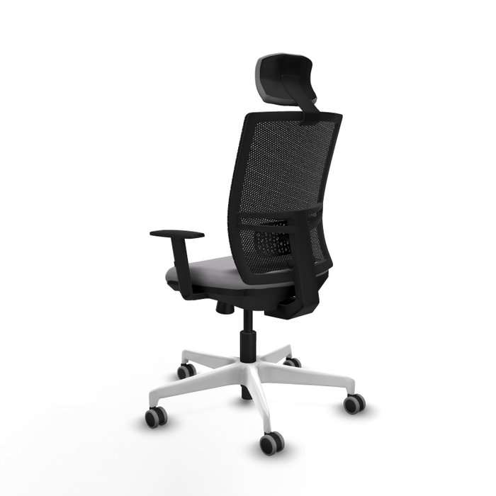 PIQUERAS Y CRESPO Silla de oficina Yunquera con mecanismo Sincro/Traslack Gris y Negro PIQUERAS Y CRESPO Silla de oficina Yunquera con mecanismo Sincro/Traslack Gris y Negro