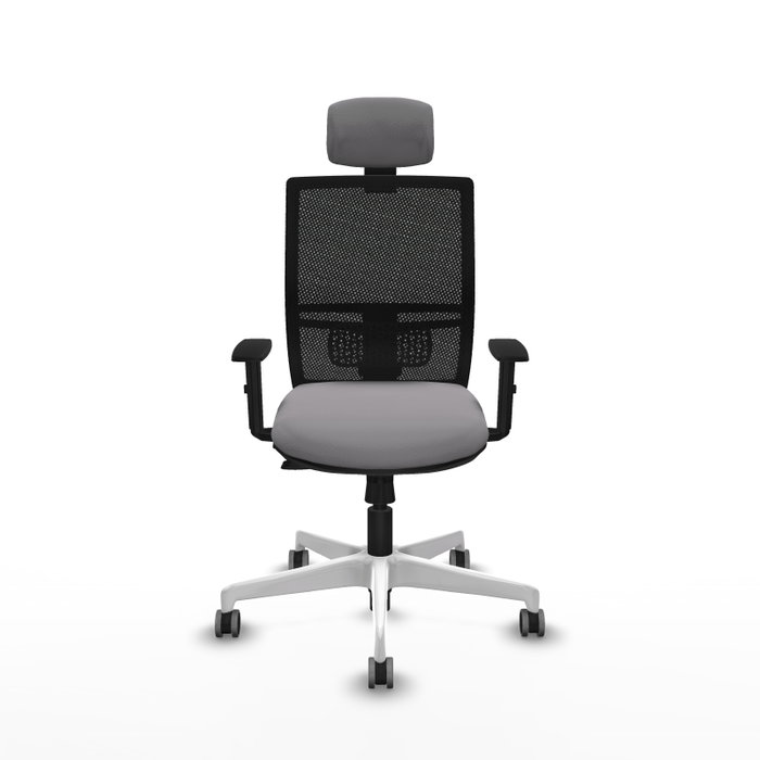 PIQUERAS Y CRESPO Silla de oficina Yunquera con mecanismo Sincro/Traslack Gris y Negro PIQUERAS Y CRESPO Silla de oficina Yunquera con mecanismo Sincro/Traslack Gris y Negro