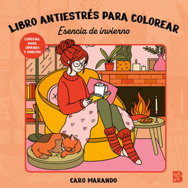 BALLON Libro Antiestrés para Colorear-Esencia de Invierno
