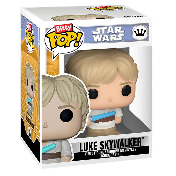 Funko Star Wars Bitty POP! Minifiguras Starter Pack Luke Skywalker 8 Bit Funko Star Wars Bitty POP! Minifiguras Starter Pack Luke Skywalker 8 Bit