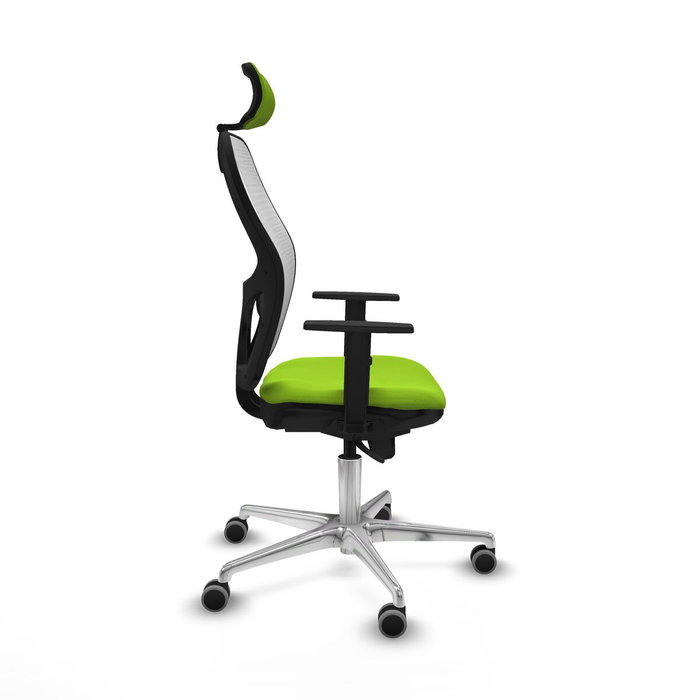 PIQUERAS Y CRESPO Silla de oficina Jorquera Pistacho y Blanco