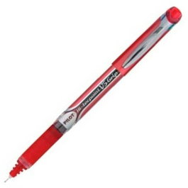 Pilot Roller Tinta Líquida V-5 Hi-Tecpoint Rojo (Set de 12)
