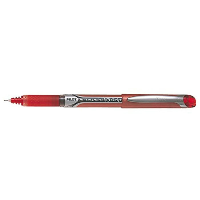 Pilot Roller Tinta Líquida V-5 Hi-Tecpoint Rojo (Set de 12)