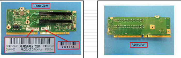 Hewlett Packard Enterprise SPS-PCA 2-S x16 Riser Board PCI Express, Doble Ranura x16 para Expansión de Tarjetas PCIe en Servidores HPE Hewlett Packard Enterprise SPS-PCA 2-S x16 Riser Board PCI Express, Doble Ranura x16 para Expansión de Tarjetas PCIe en Servidores HPE