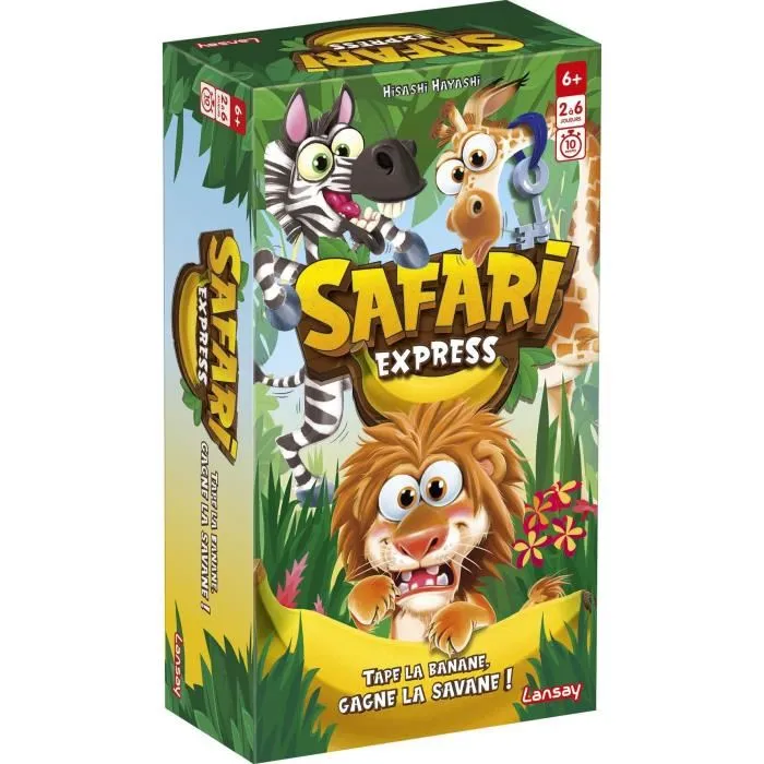 Lansay Safari Express - Juego de Mesa Infantil - A partir de 5 años Lansay Safari Express - Juego de Mesa Infantil - A partir de 5 años