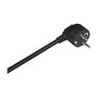 LogiLink LPS235A Regleta Emergente de 3 Tomas, Negro/Plata