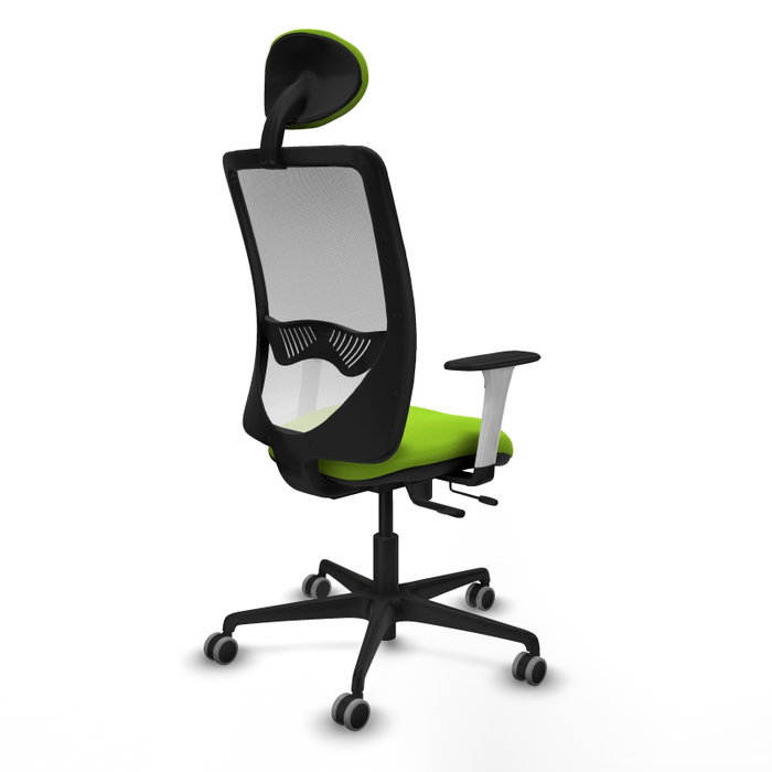 PIQUERAS Y CRESPO Silla de oficina Zulema Pistacho y Blanco PIQUERAS Y CRESPO Silla de oficina Zulema Pistacho y Blanco