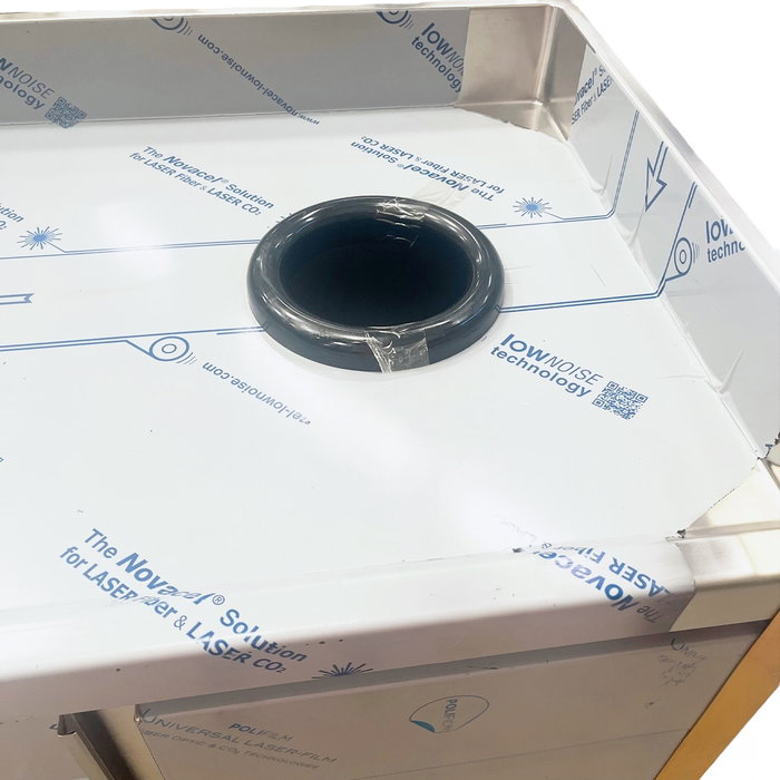 Ideacer Carro Recogida Menaje de Acero Inoxidable, 150x70x102 cm - Carro Transporte y Almacenaje